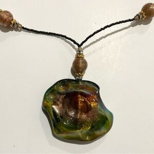 Elegant Multicolor Pendant Necklace